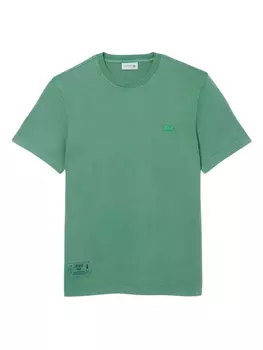 Футболка с вышитым логотипом Lacoste, зеленый