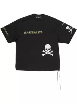 Футболка с вышитым логотипом Mastermind Japan, черный