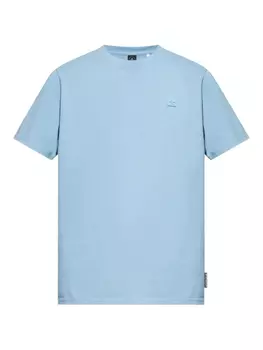 Футболка с вышитым логотипом Moose Knuckles, синий