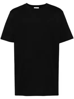 Футболка с вышитым логотипом OFF-WHITE, черный