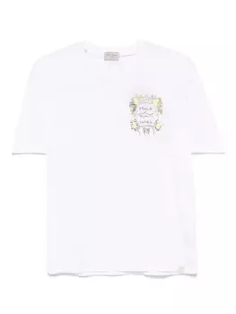 Футболка с вышитым логотипом Paul & Shark, белый