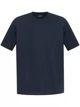 Футболка с вышитым логотипом Paul & Shark, синий