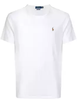 Футболка с вышитым логотипом POLO RALPH LAUREN, белый