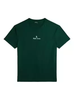 Футболка с вышитым логотипом POLO RALPH LAUREN, зеленый