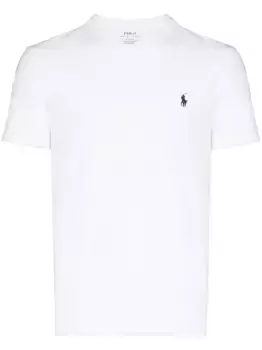 Футболка с вышитым логотипом POLO RALPH LAUREN, белый