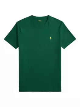 Футболка с вышитым логотипом POLO RALPH LAUREN, зеленый