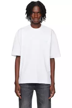 Футболка с вышитым логотипом Solid Homme, белый