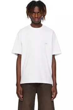 Футболка с вышитым логотипом Solid Homme, белый