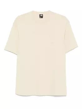 Футболка с вышитым логотипом The North Face, нейтральный