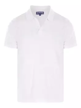 Футболка с вышитым логотипом Vilebrequin, белый