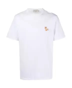 Футболка с вышитым логотипом xs Maison Kitsun, белый