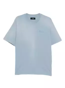 Футболка с вышивкой AMIRI, синий