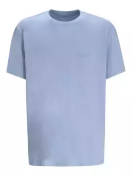 Футболка с вышивкой Armani Exchange, синий