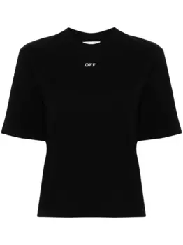 Футболка с вышивкой Arrows OFF-WHITE, черный
