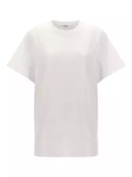 Футболка с вышивкой MAX MARA, белый