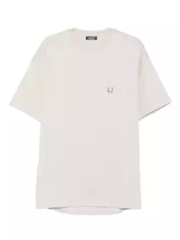 Футболка с вышивкой Mugler, нейтральный