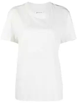 Футболка с вышивкой Numbers MAISON MARGIELA, белый