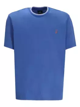 Футболка с вышивкой Paul Smith, синий