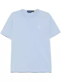 Футболка с вышивкой Polo Pony Polo Ralph Lauren, синий