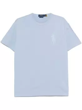 Футболка с вышивкой Polo Pony Polo Ralph Lauren, синий