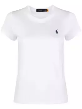 Футболка с вышивкой Polo Pony POLO RALPH LAUREN, белый