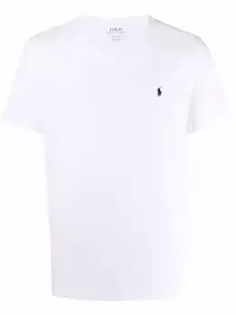 Футболка с вышивкой Polo Pony POLO RALPH LAUREN, белый