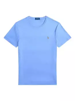 Футболка с вышивкой POLO RALPH LAUREN, синий