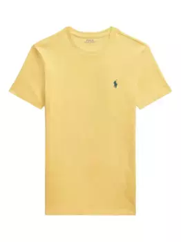 Футболка с вышивкой POLO RALPH LAUREN, желтый