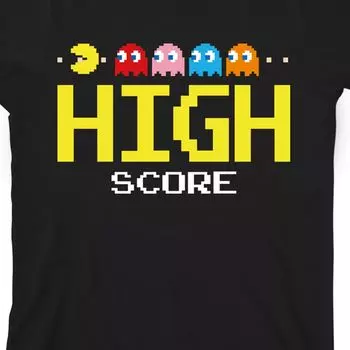 Футболка с высоким баллом Pac-Man для мальчиков 8–20 лет Licensed Character