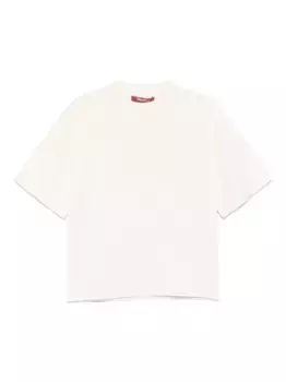 Футболка с высоким воротником MAX MARA, нейтральный