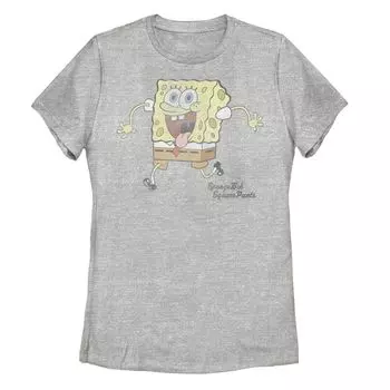 Футболка с высунутым языком для бега для юниоров Nickelodeon SpongeBob SquarePants Licensed Character