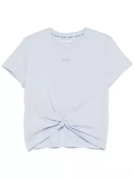 Футболка с заклепками DKNY, синий