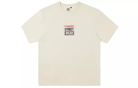 Футболка с заниженной линией плеч, цвет унисекс, гравий Vision Street Wear, Gravel Color