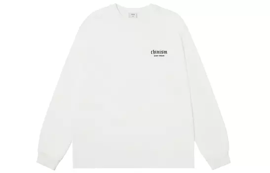 Футболка с заниженной линией плеч, унисекс CHINISM, Oat Gray