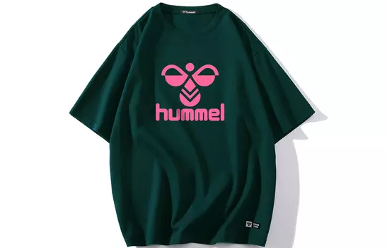 Футболка с заниженной линией плеч унисекс Hummel, Active Black