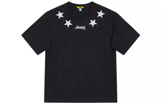 Футболка с заниженной линией плеч унисекс Jeep, Starlight Reflective Edition