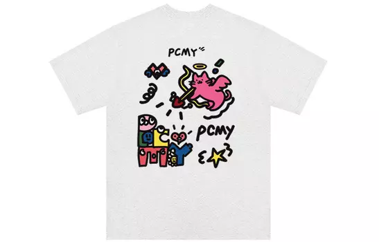 Футболка с заниженной линией плеч, унисекс PCMY, Apricot