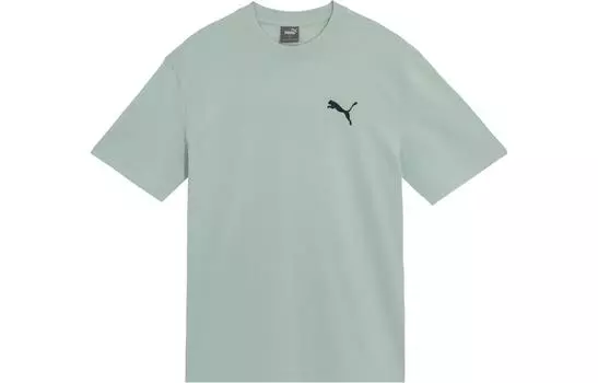 Футболка с заниженной линией плеч, унисекс PUMA, Army Green-31