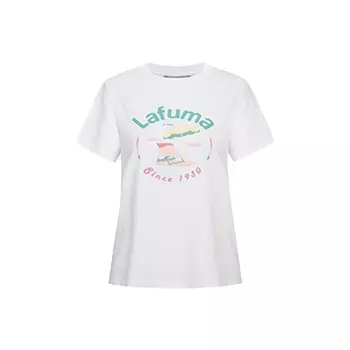 Футболка с заниженной линией плеч, женская Lafuma, белый