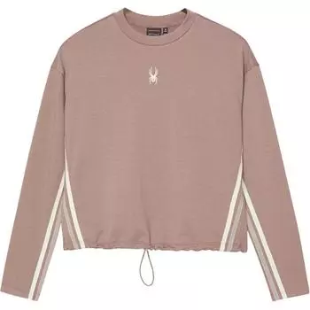 Футболка с заниженной линией плеч, женская SPYDER, Dusk Purple