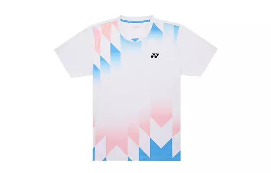 Футболка с заниженной линией плеч, женская YONEX, Pearl Blue