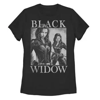 Футболка с зеркалом Juniors Marvel Two Widows Licensed Character