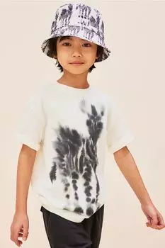 Футболка с животным мотивом H&M, белый