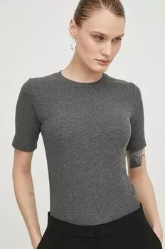 Футболка SAALEXO Samsoe Samsoe, серый