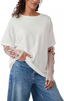 Футболка садовника Free People, цвет Tofu