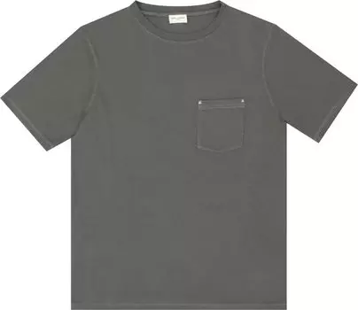 Футболка Saint Laurent T-Shirt 'Anthracite', серый