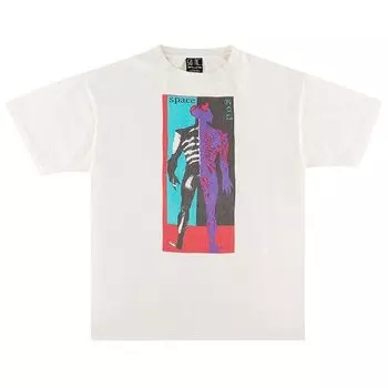 Футболка Saint Michael Space God 'White', белый