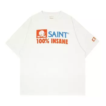 Футболка SAINT Mxxxxxx Insane Short-Sleeves T-Shirt 'Navy', синий