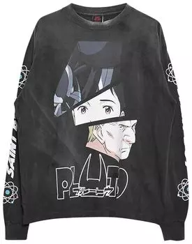 Футболка SAINT Mxxxxxx Pluto Long-Sleeve Tee 'Black', черный