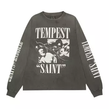 Футболка SAINT Mxxxxxx Tempest Long-Sleeve Tee Black, черный